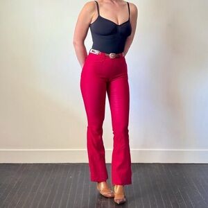 Vintage 70s Western Yolk Bootcut Pants